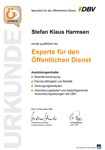 Stefan Harmsen - Experte für den öffentlichen Dienst